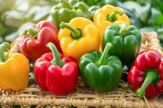 Green, red, and yellow: Which bell pepper is the healthiest?