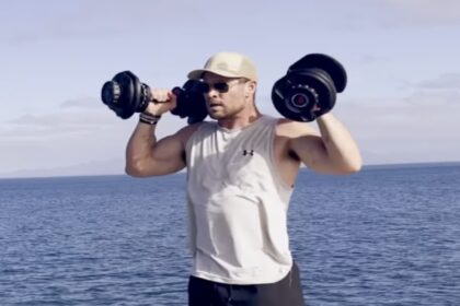 Actor Chris Hemsworth Issued a Five-Round, 50-Rep Full-Body Workout Challenge