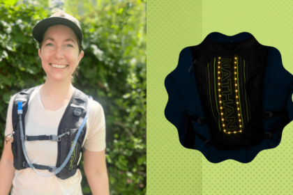 This Light-Up Running Pack Keeps Me Hydrated and Extra Safe During Nighttime Miles