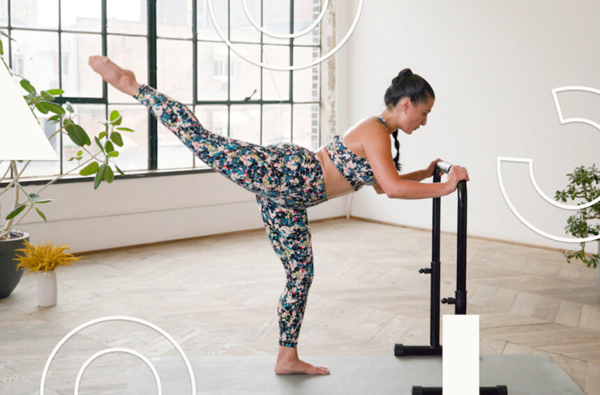 Target Your Heart Health With This 20-Minute Cardio Barre Workout That Brings the Heat