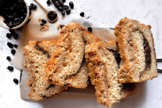 This Gut-Friendly, Extra Creamy Cold Brew Coffee Cake Is Ready To Energize Your Mornings