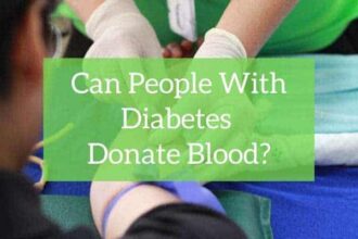 Can people with diabetes donate blood?