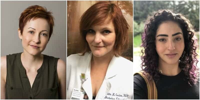 3 women who are in recovery from diabulimia