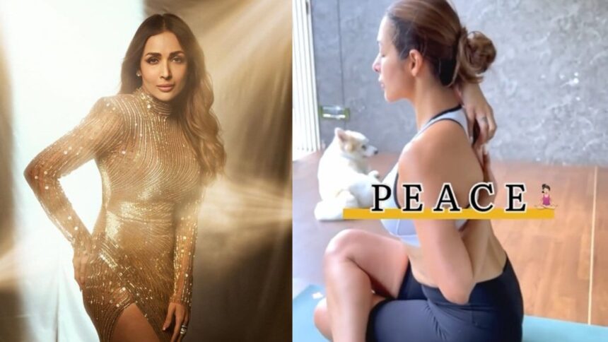 Malaika Arora finds inner peace with these 2 yoga poses