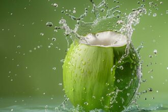 Coconut water before exercising