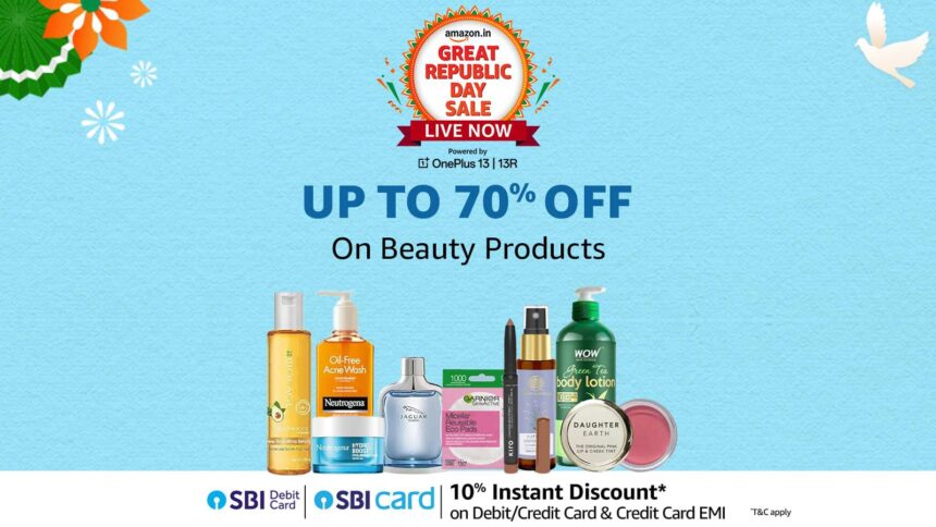 Amazon Sale 2025: Enjoy up to 70% off on sunscreens, shampoos and more from leading brands