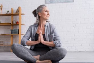 10 yoga poses that can help you get rid of a menopause belly