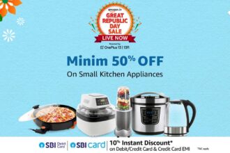 Amazon Republic Day Sale is ending soon: Get min 40% off on air fryers from Philips, Agaro and more