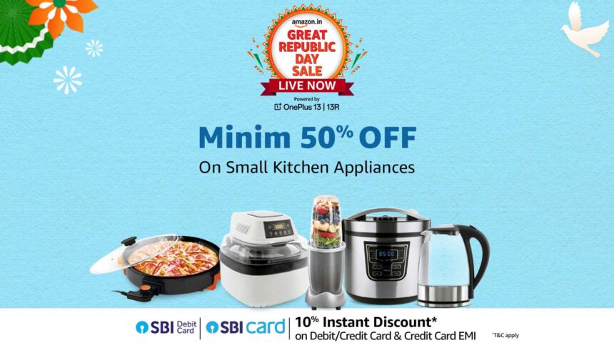 Amazon Republic Day Sale is ending soon: Get min 40% off on air fryers from Philips, Agaro and more