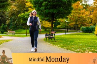 Try walking meditation to reduce stress and improve mood